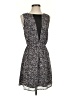 Dynamite 100% Polyester Animal Print Gray Cocktail Dress Size XS - photo 1
