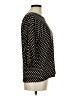 Nine West 100% Viscose Polka Dots Black 3/4 Sleeve Blouse Size M - photo 4