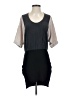 Mason 100% Silk Gray Casual Dress Size S - photo 1