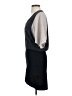 Mason 100% Silk Gray Casual Dress Size S - photo 5