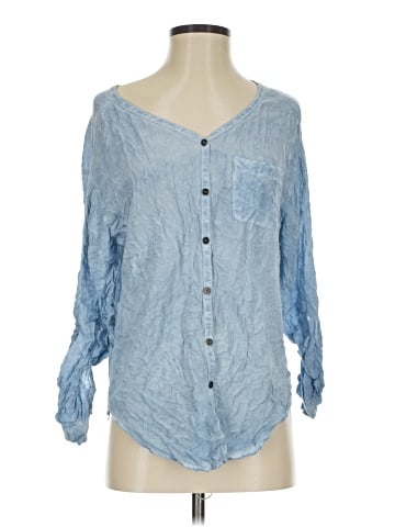 LA Hearts 3/4 Sleeve Blouse (view 1)