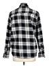 Assorted Brands 100% Cotton Plaid Black Long Sleeve Button-Down Shirt Size L - photo 2