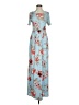 Ella Mara Floral Blue Casual Dress Size S - photo 1