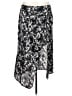 Mi ami 100% Polyester Silver Casual Skirt Size L - photo 1
