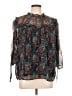 Ann Taylor LOFT 100% Polyester Teal 3/4 Sleeve Blouse Size L - photo 1