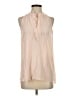 Theory 100% Silk Tan Sleeveless Silk Top Size S - photo 1