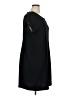 Another Thyme Solid Black Casual Dress Size 16 (petite) - photo 4