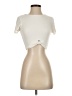 Superdown Ivory White Short Sleeve Turtleneck Size XXS - photo 1