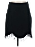 Just Cavalli Solid Black Formal Skirt Size EU (IT) 40 / US 4 - photo 1