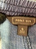 Point Sur 100% Cotton Blue Casual Pants Size 0 - photo 7