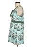 lucy Paisley Teal Sleeveless Blouse Size S - photo 5