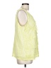 Chico's 100% Nylon Green Sleeveless Blouse Size Lg (2) - photo 4