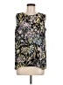 Calvin Klein 100% Polyester Black Sleeveless Blouse Size M - photo 1