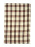 Unbranded Plaid Ivory Red Scarf One size - photo 2