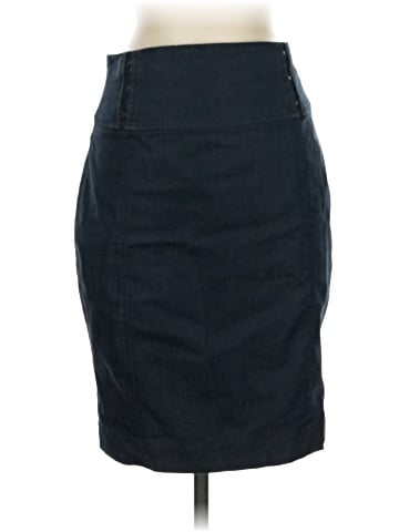 Express Denim Skirt (view 1)