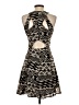 Greylin 100% Polyester Chevron-herringbone Black Cocktail Dress Size XS - photo 2