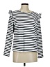 Shein White Long Sleeve Top Size 6 - photo 1