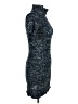 Seductions Tweed Blue Casual Dress Size M - photo 4