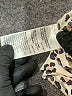 Chico's 100% Cotton Animal Print Ivory Long Sleeve Blouse Size Med (1) - photo 8