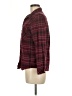 RVCA Plaid Burgundy Long Sleeve Button-Down Shirt Size M - photo 5