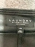 Laundry by Shelli Segal 100% Polyurethane Black Casual Pants Size L - photo 7