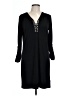 MICHAEL Michael Kors Black Casual Dress Size L - photo 1