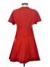 H&M Solid Red Casual Dress Size XS - photo 2
