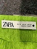 Zara Solid Green Casual Skirt Size S - photo 4