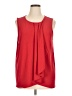 db established 1962 Red Sleeveless Blouse Size 1X - photo 1