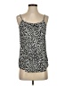 Poppy 100% Polyester Black Sleeveless Top Size S - photo 1