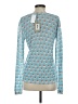 Assorted Brands Polka Dots Blue Pullover Sweater Size S - photo 2