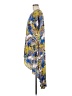 Cha Cha Vente 100% Polyester Paisley Blue Casual Dress Size M - photo 5