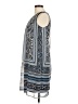 AB Studio 100% Polyester Paisley Blue Casual Dress Size 6 - photo 5