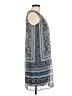 AB Studio 100% Polyester Paisley Blue Casual Dress Size 6 - photo 4