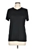 Hanes 100% Polyester Black Short Sleeve T-Shirt Size L - photo 1