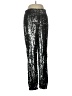 TCEC 100% Polyester Metallic Silver Dress Pants Size M - photo 1