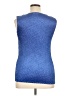 Nicola 100% Polyester Blue Sleeveless T-Shirt Size XL - photo 2