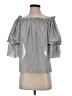 Gianni Bini 100% Polyester Gray 3/4 Sleeve Blouse Size XS - photo 1