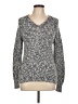 Chaps Tweed Gray Pullover Sweater Size L - photo 1