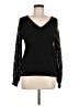 Adrianna Papell Black Pullover Sweater Size M - photo 1