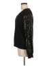Adrianna Papell Black Pullover Sweater Size M - photo 5