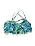 Unbranded Tropical Blue Swimsuit Top Size L - photo 1