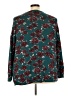 Evans Teal Long Sleeve Blouse Size 22 - 24 - photo 2