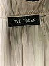 Love Token 100% Polyester Tan 3/4 Sleeve Blouse Size XS - photo 7