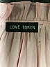 Love Token 100% Polyester Pink 3/4 Sleeve Blouse Size XS - photo 7