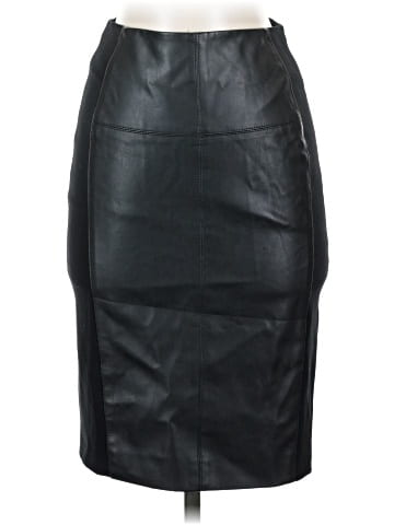 Karen Millen Faux Leather Skirt (view 1)