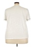 Como Vintage Ivory Short Sleeve Henley Size 3X - photo 2