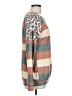 Lovely Melody Stripes Brown Pullover Sweater Size L - photo 4
