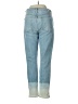 7 For All Mankind Color Block Blue Jeans Size 27 waist - photo 2