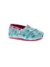 TOMS Teal Blue Flats Size 4 (baby) - photo 1